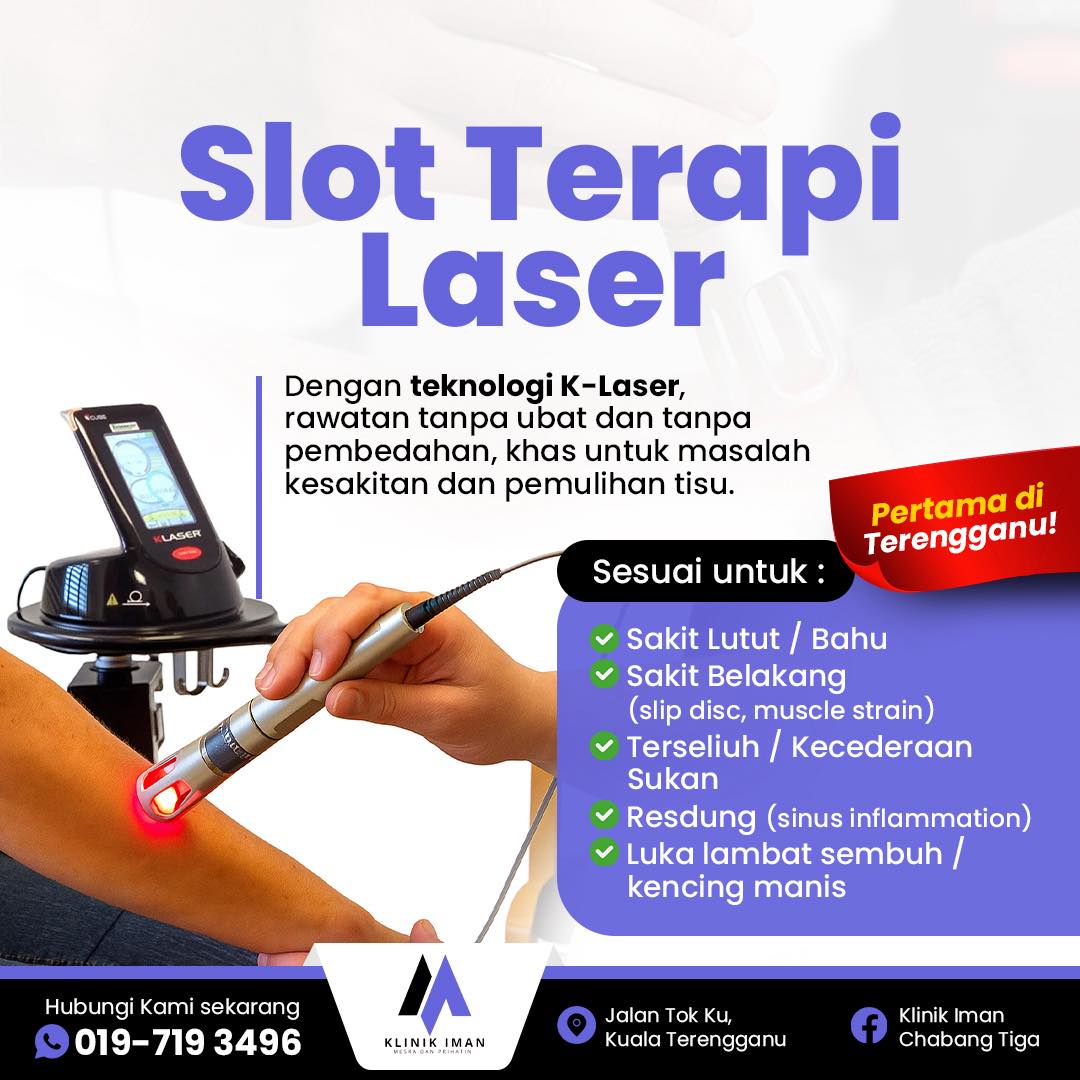 Gbp Klinik Iman Rawatan Terapi Laser